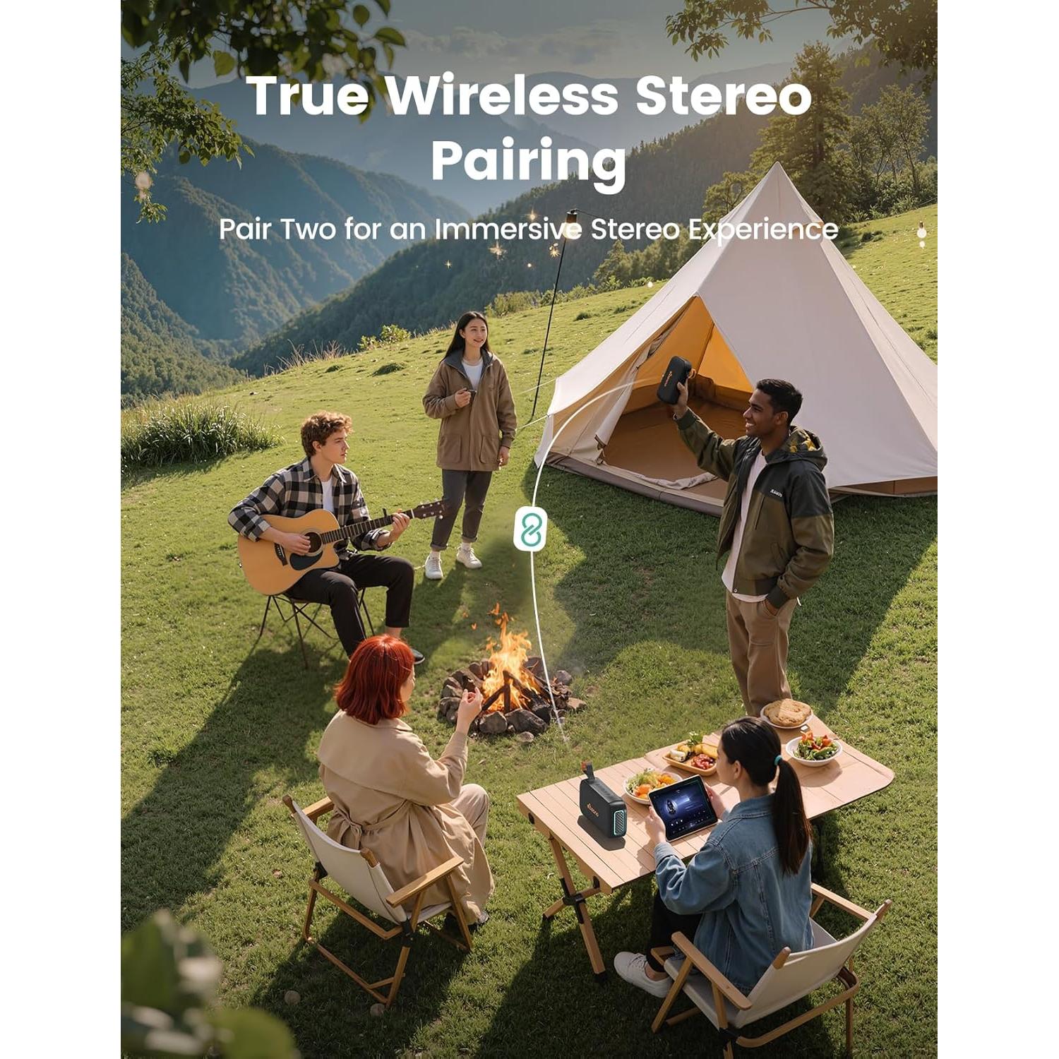 Altavoz Bluetooth Portátil dbsono N8A 30H Resistente al Agua