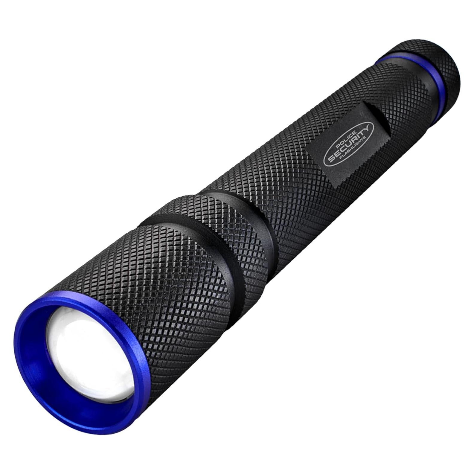 Linterna LED Seguridad Policial 500 Lúmenes Ultra Ligera