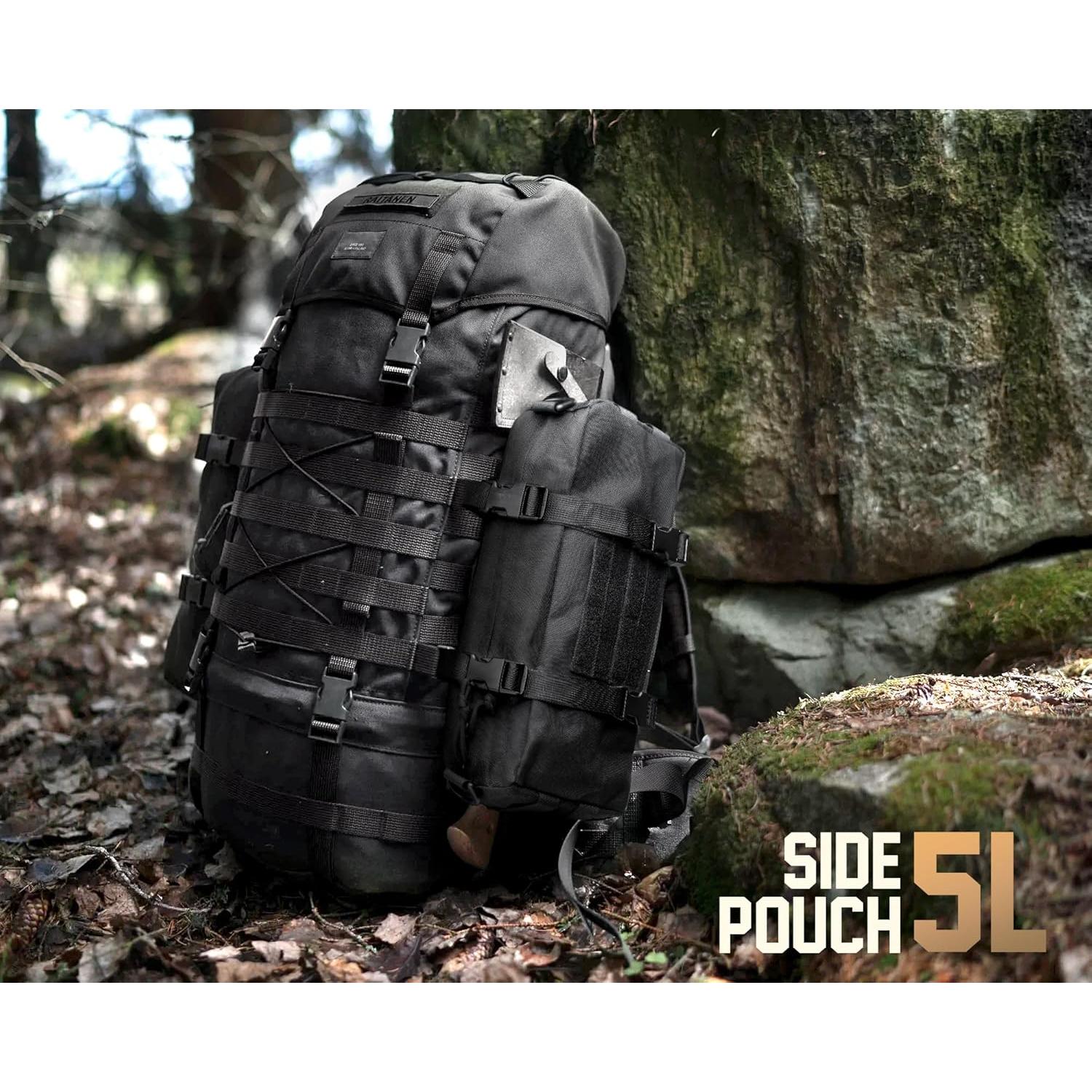 Bolsa Táctica WYNEX Molle Incremental 5L Negra EDC