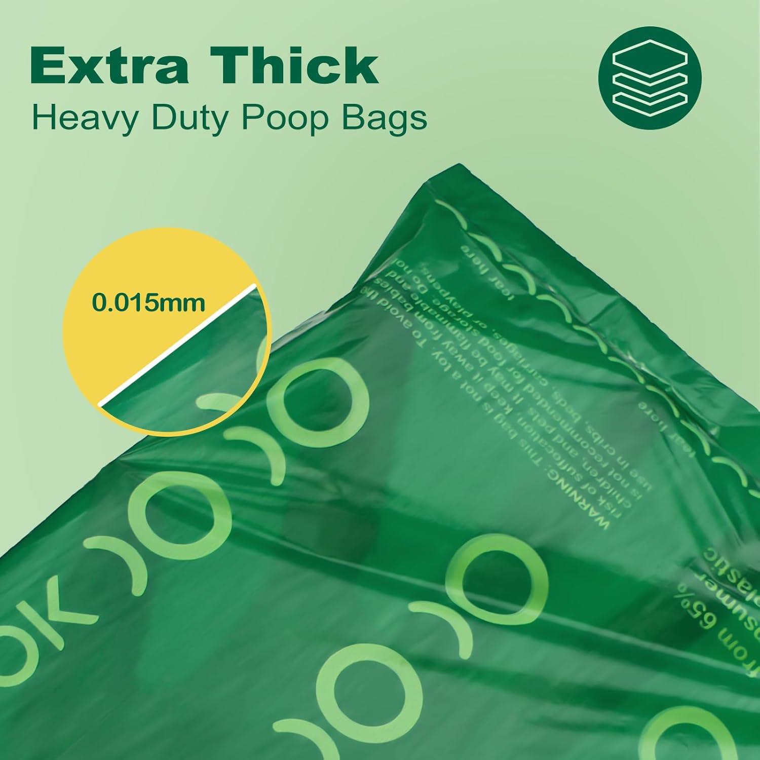 Bolsas de Desechos para Perros MIZOK, 270 Unidades, Recicladas