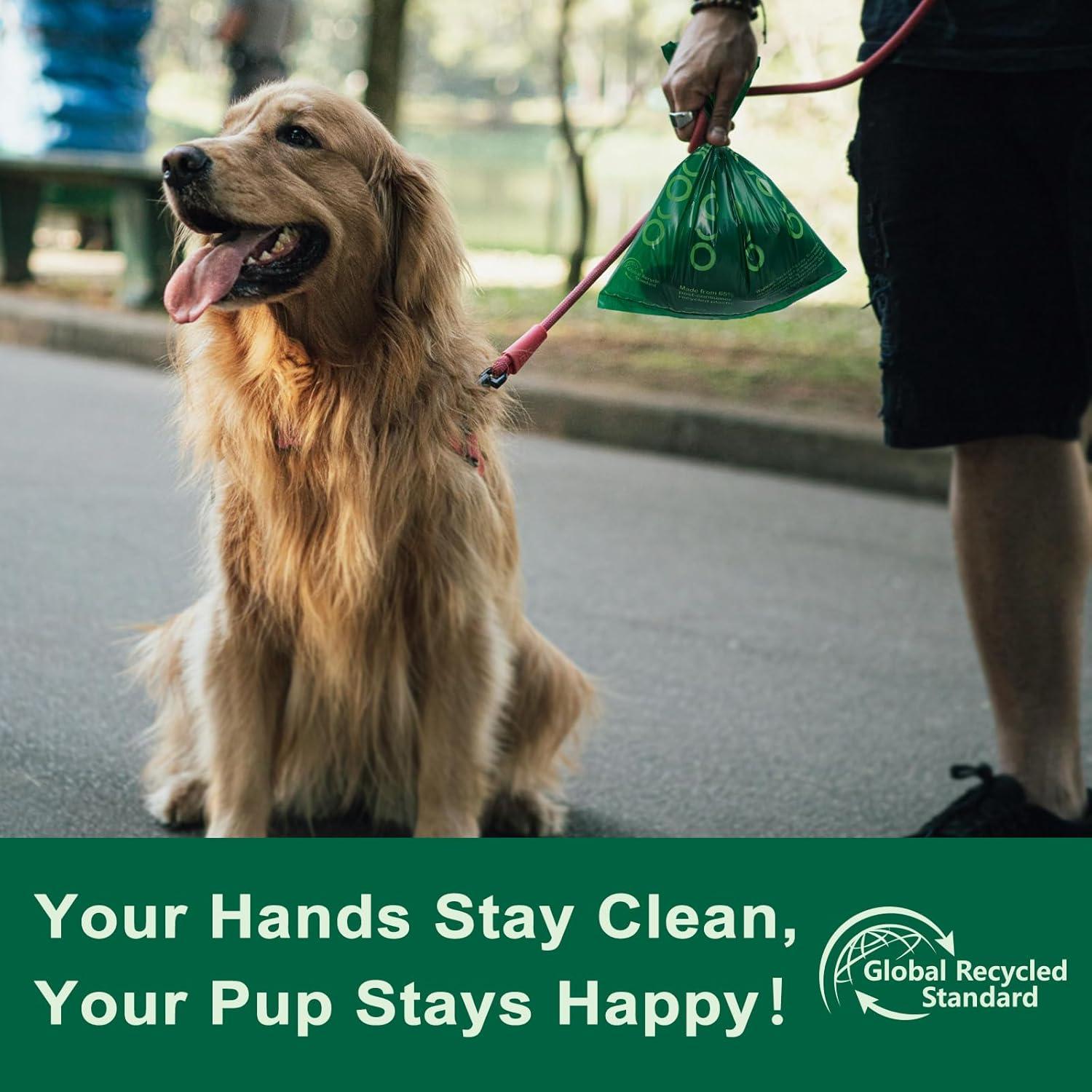 Bolsas de Desechos para Perros MIZOK, 270 Unidades, Recicladas