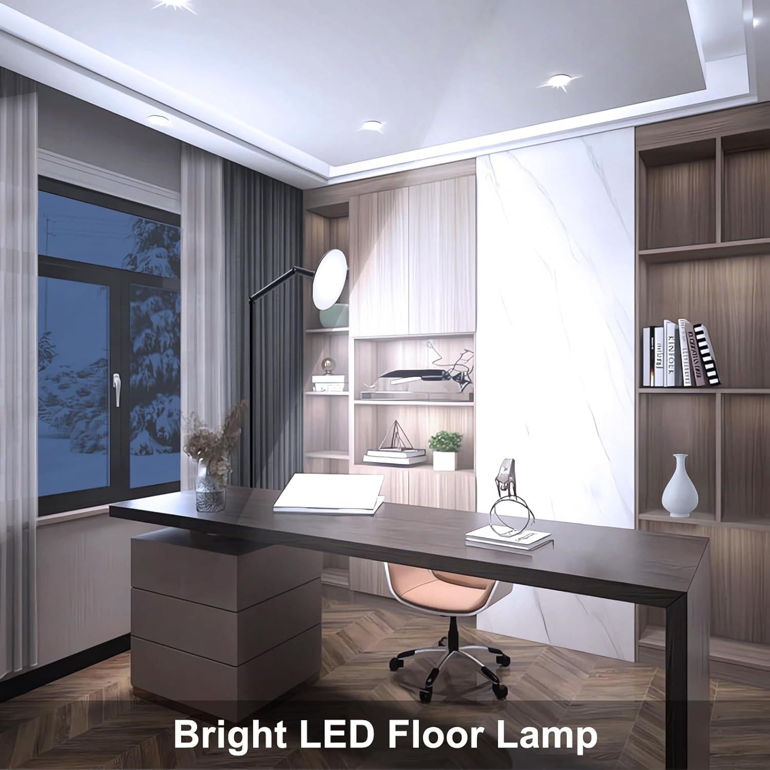 Lámpara de Pie Inteligente Echosari RGB 67" con Control APP