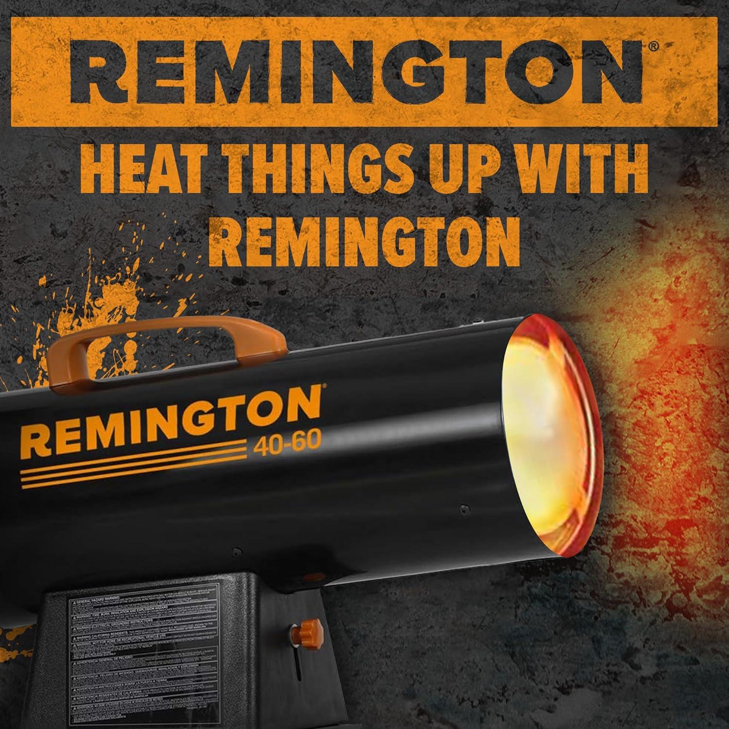 Calentador de Aire Forzado Remington 60,000 BTU Gas Propano