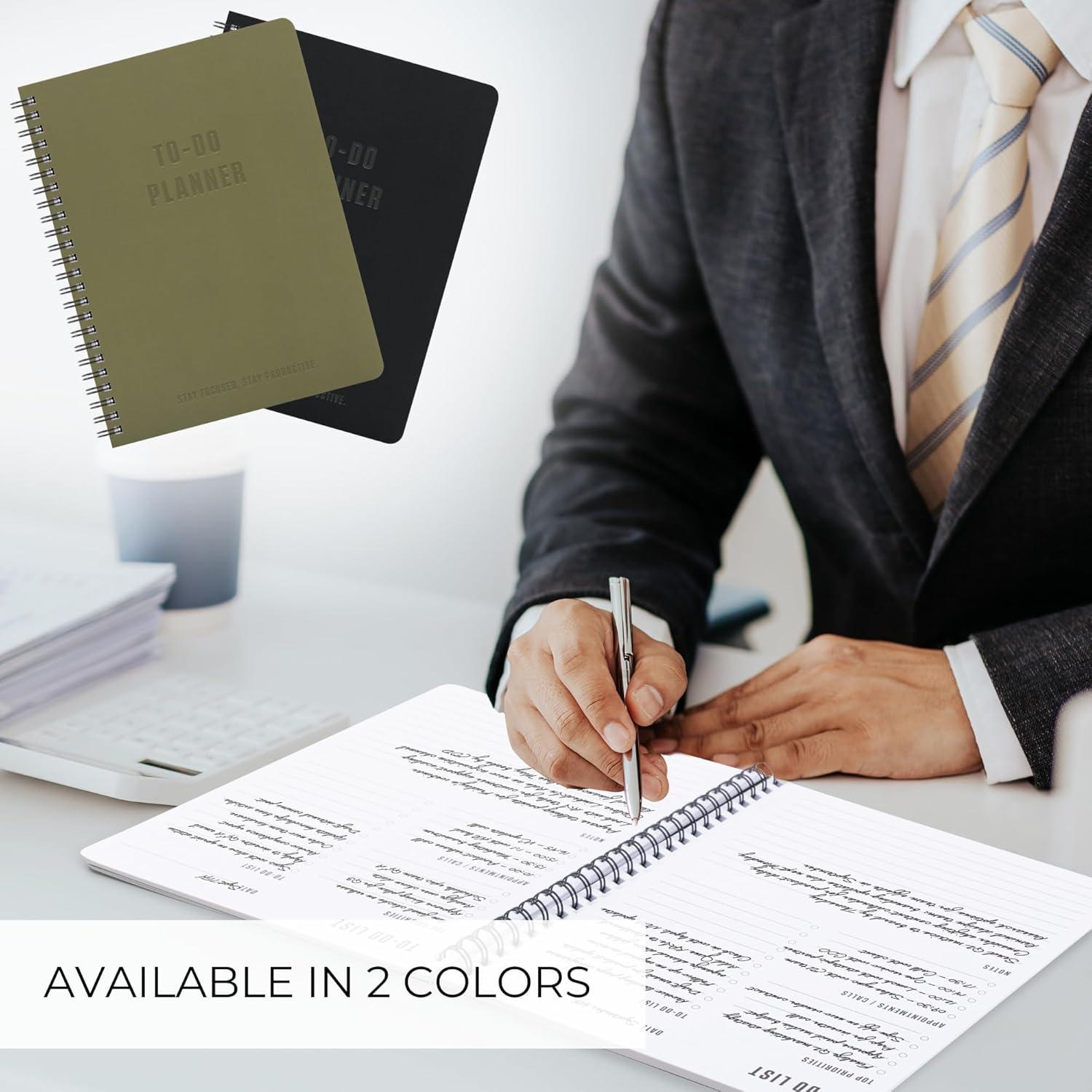 Cuaderno Planificador Diario ZICOTO 120 Páginas Antracita