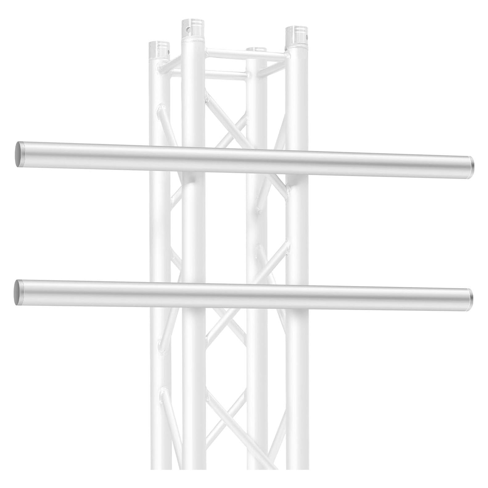 Poste de Montaje de Aluminio 101.6 cm con Doble Abrazadera