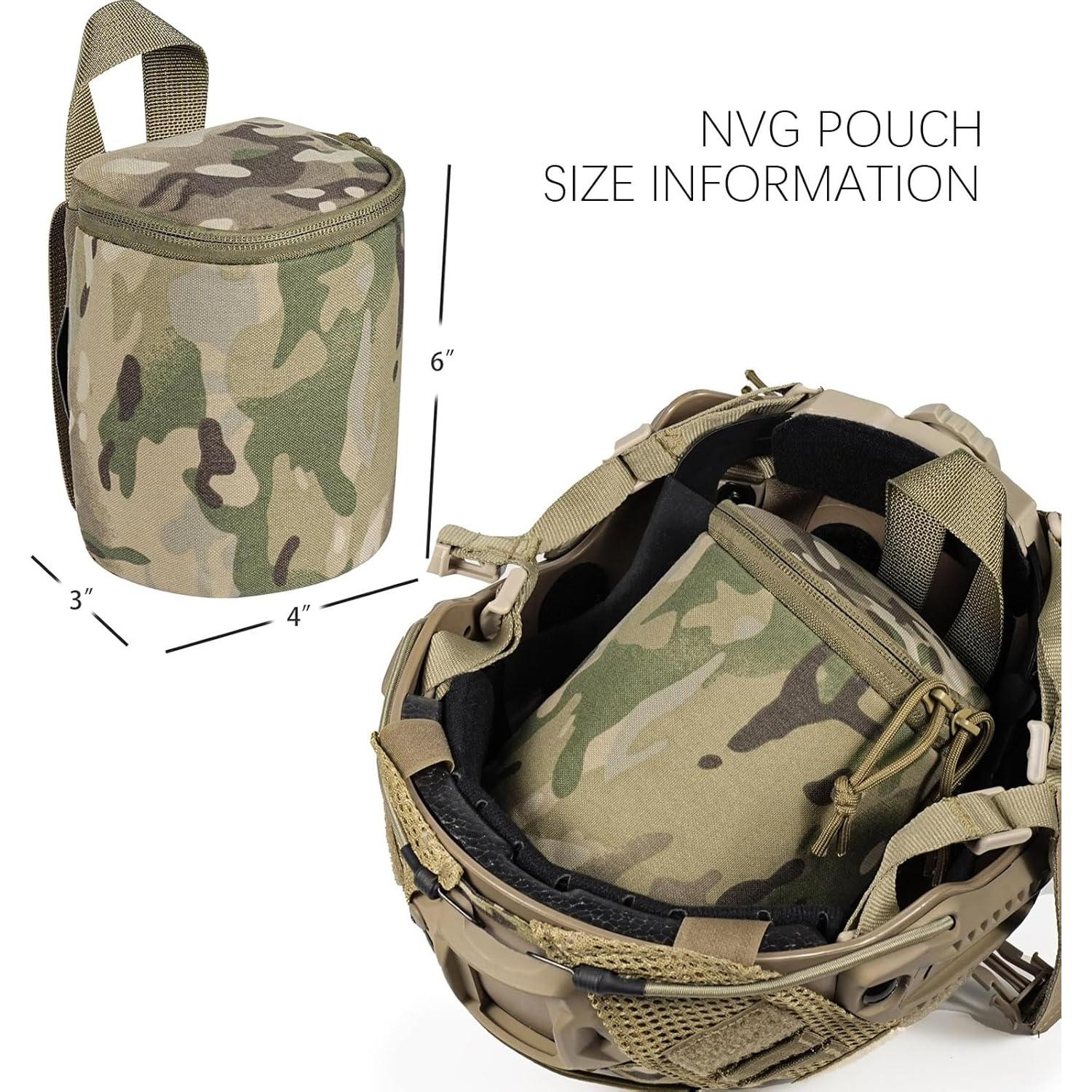 Funda Táctica NVG Lonloke Neg018 Acolchada 10x7.6 cm