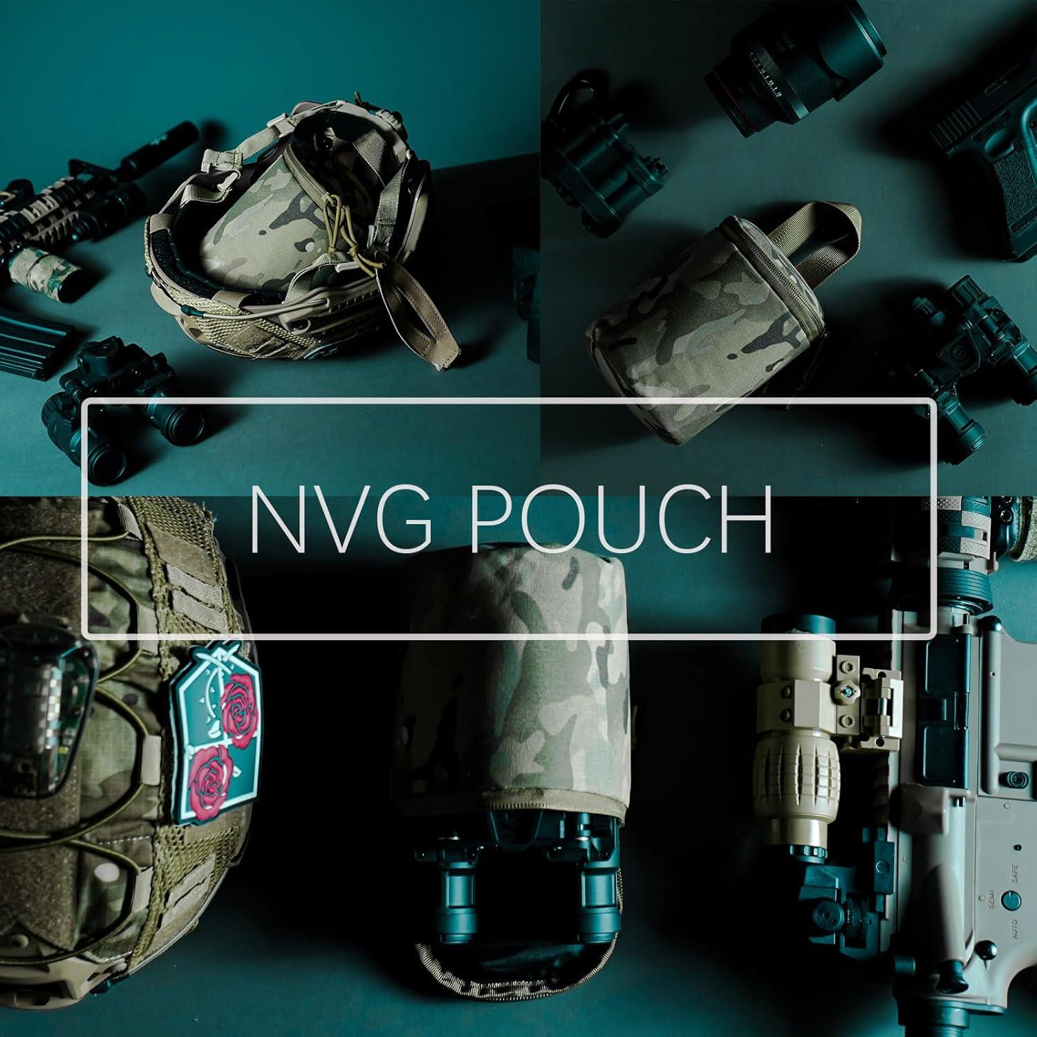 Funda Táctica NVG Lonloke Neg018 Acolchada 10x7.6 cm