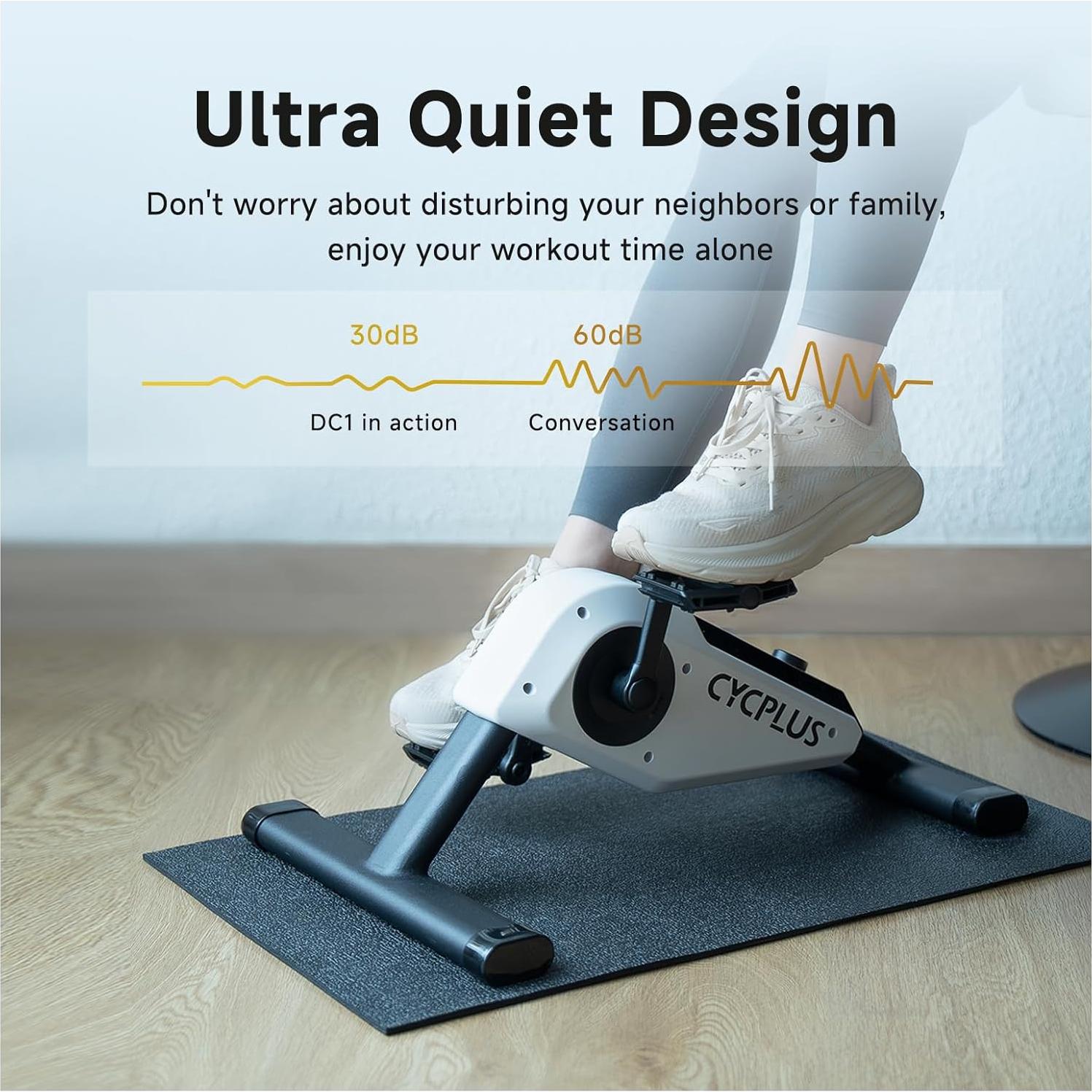 Mini Ejercitador de Pedales CYCPLUS DC1 160W Magnético