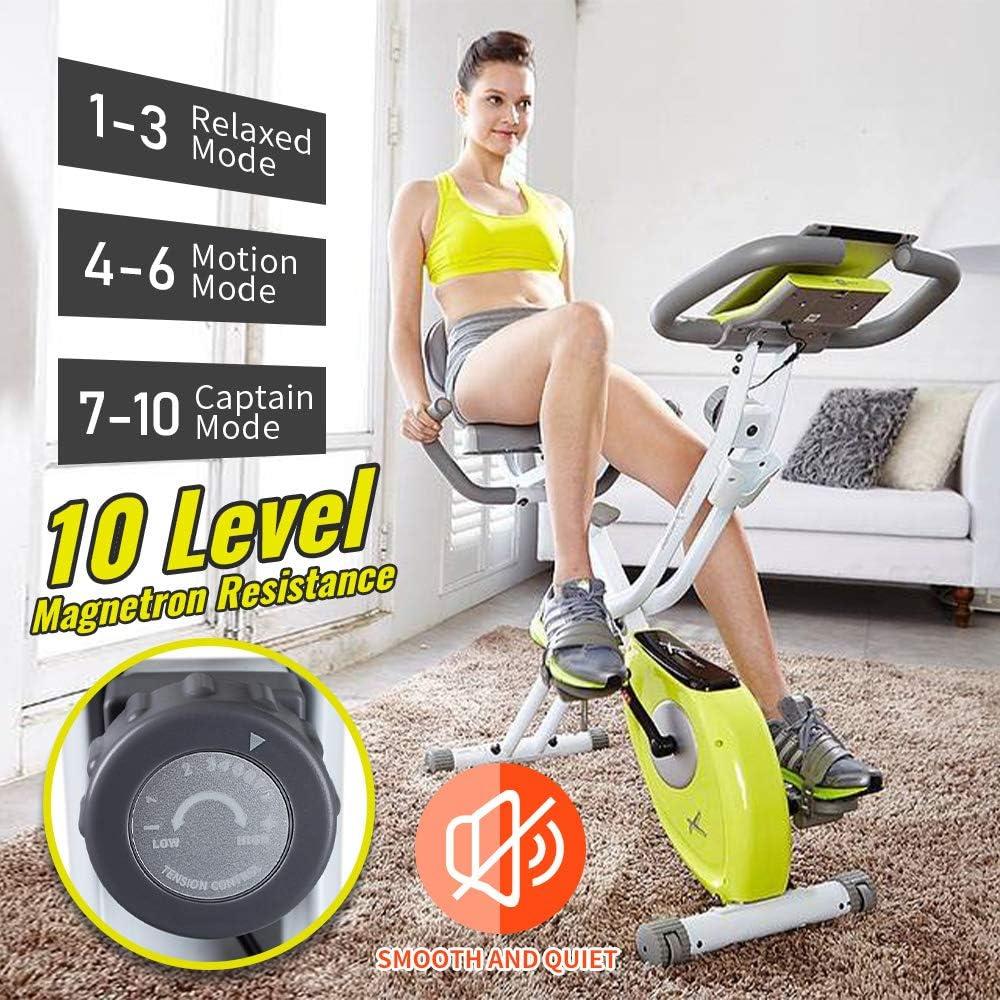 Bicicleta de Ejercicio Plegable Leikefitness LEIKE X Magnética
