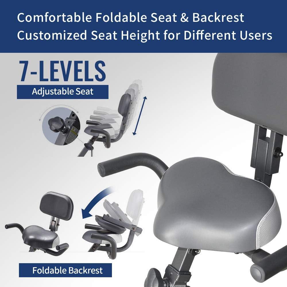 Bicicleta de Ejercicio Plegable Leikefitness LEIKE X Magnética