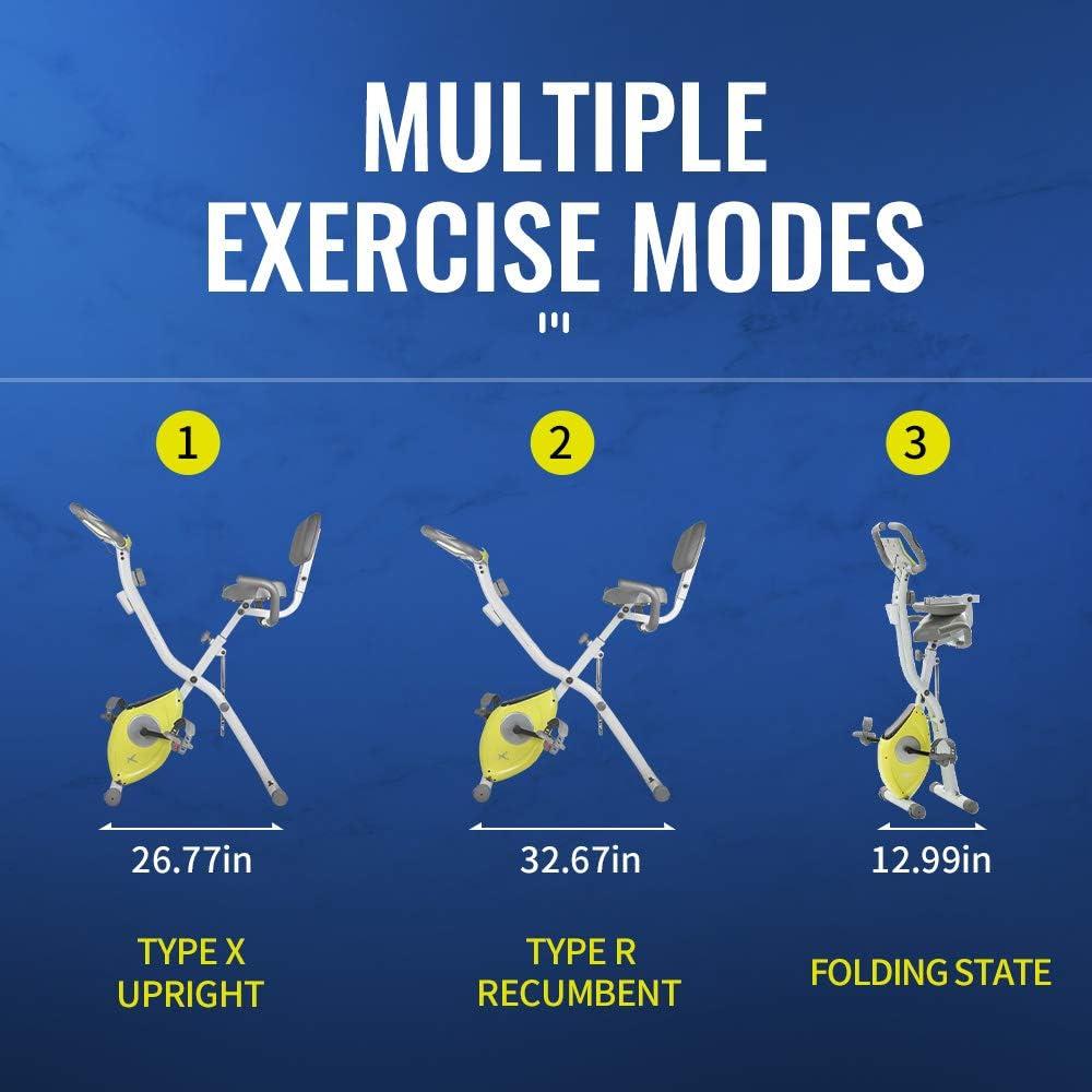 Bicicleta de Ejercicio Plegable Leikefitness LEIKE X Magnética