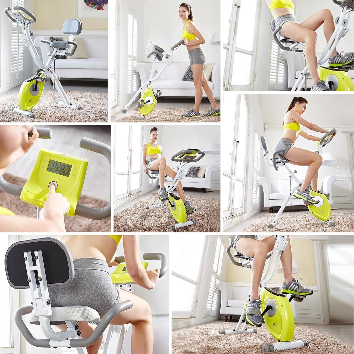 Bicicleta de Ejercicio Plegable Leikefitness LEIKE X Magnética