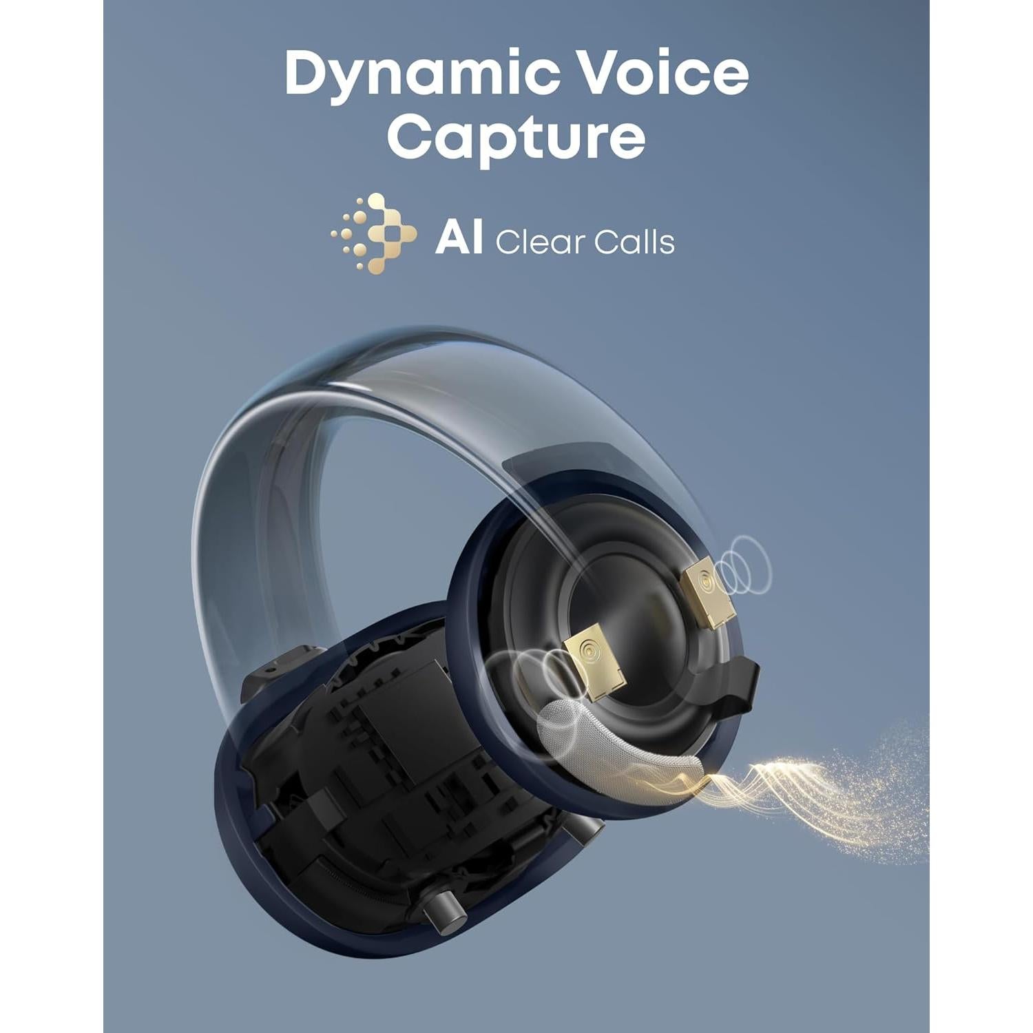 Auriculares Inalámbricos Anker Soundcore AeroClip - Azul Glaciar