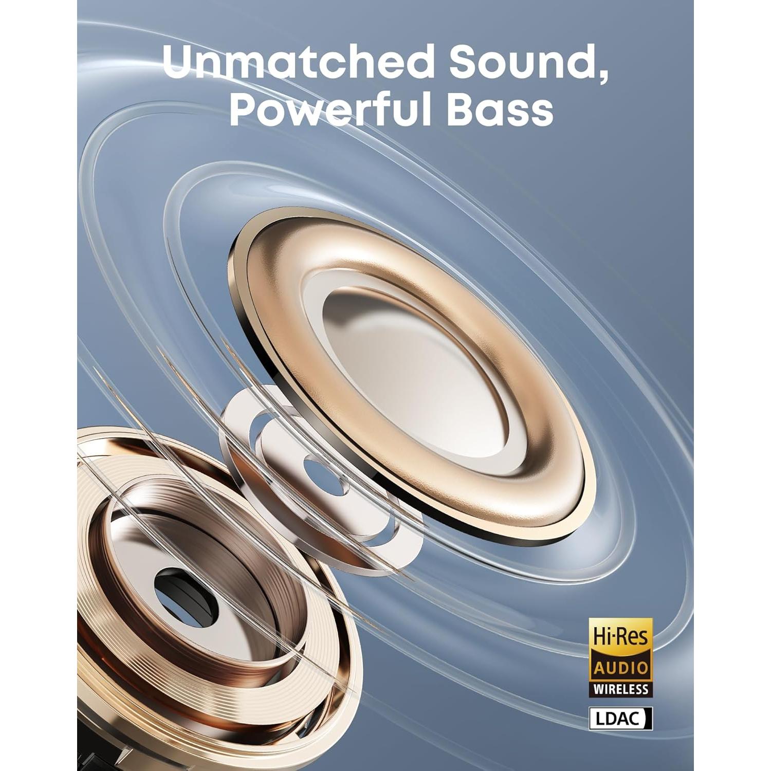 Auriculares Inalámbricos Anker Soundcore AeroClip - Azul Glaciar