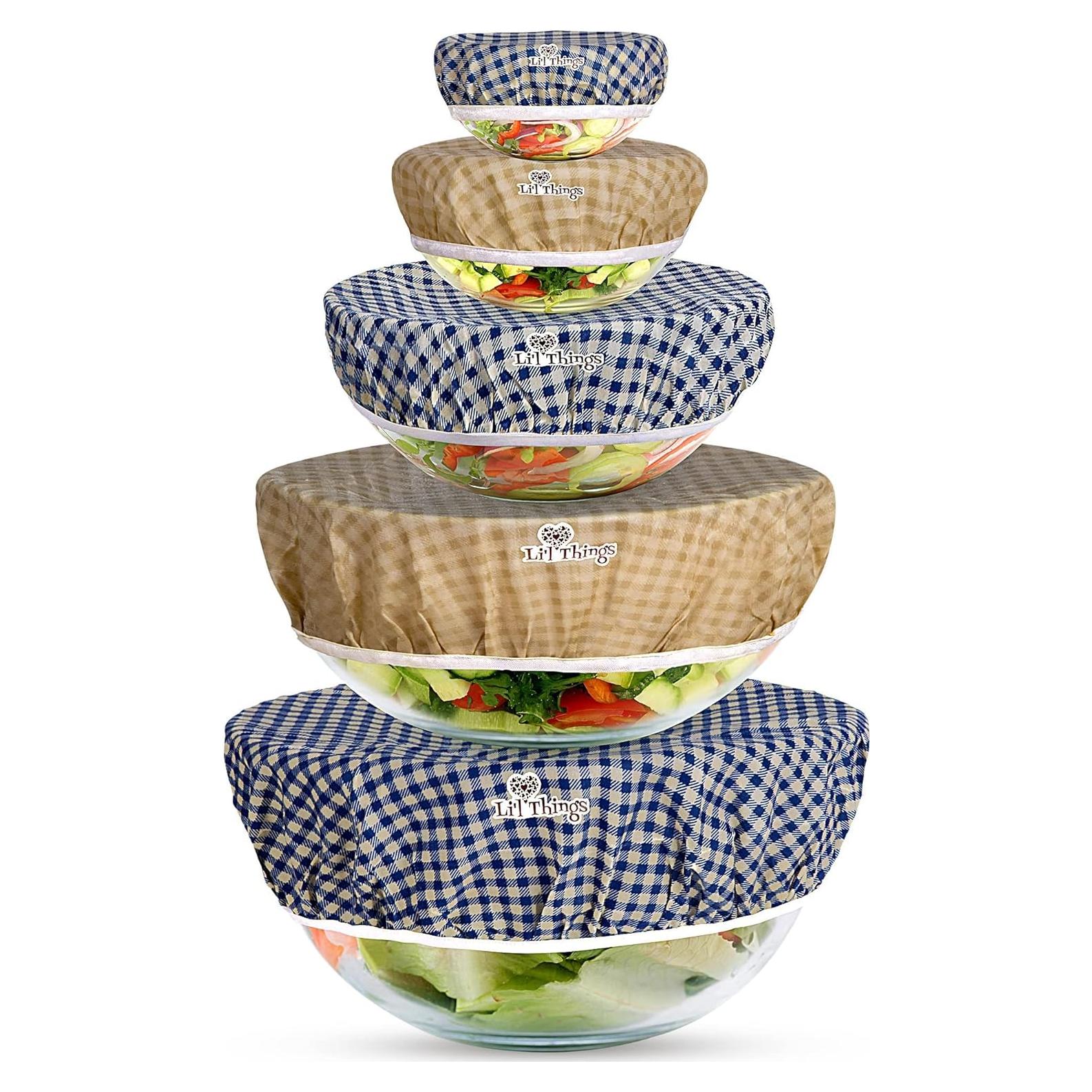 Cubiertas Reutilizables de Cera de Abeja Li'l Things - 5 Tamaños