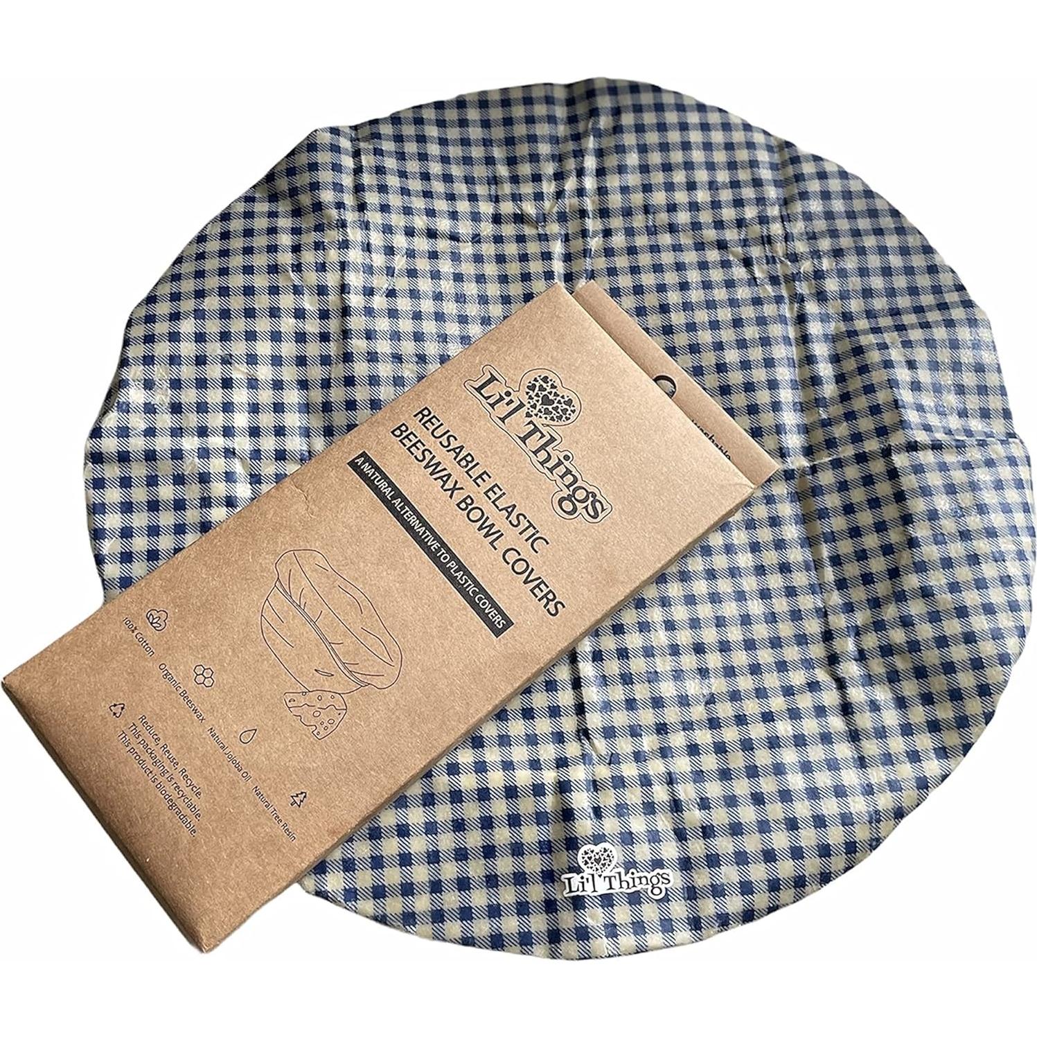 Cubiertas Reutilizables de Cera de Abeja Li'l Things - 5 Tamaños