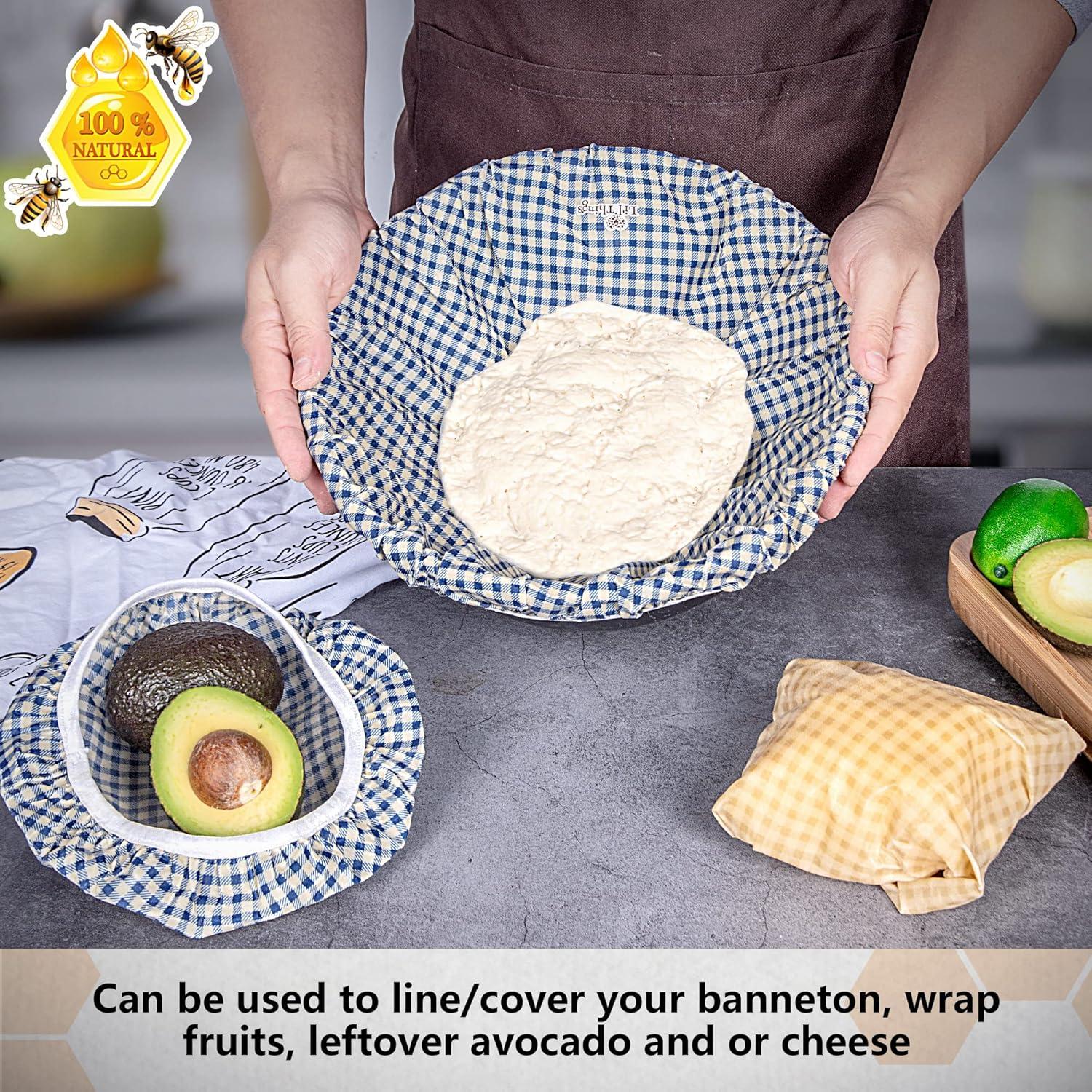 Cubiertas Reutilizables de Cera de Abeja Li'l Things - 5 Tamaños