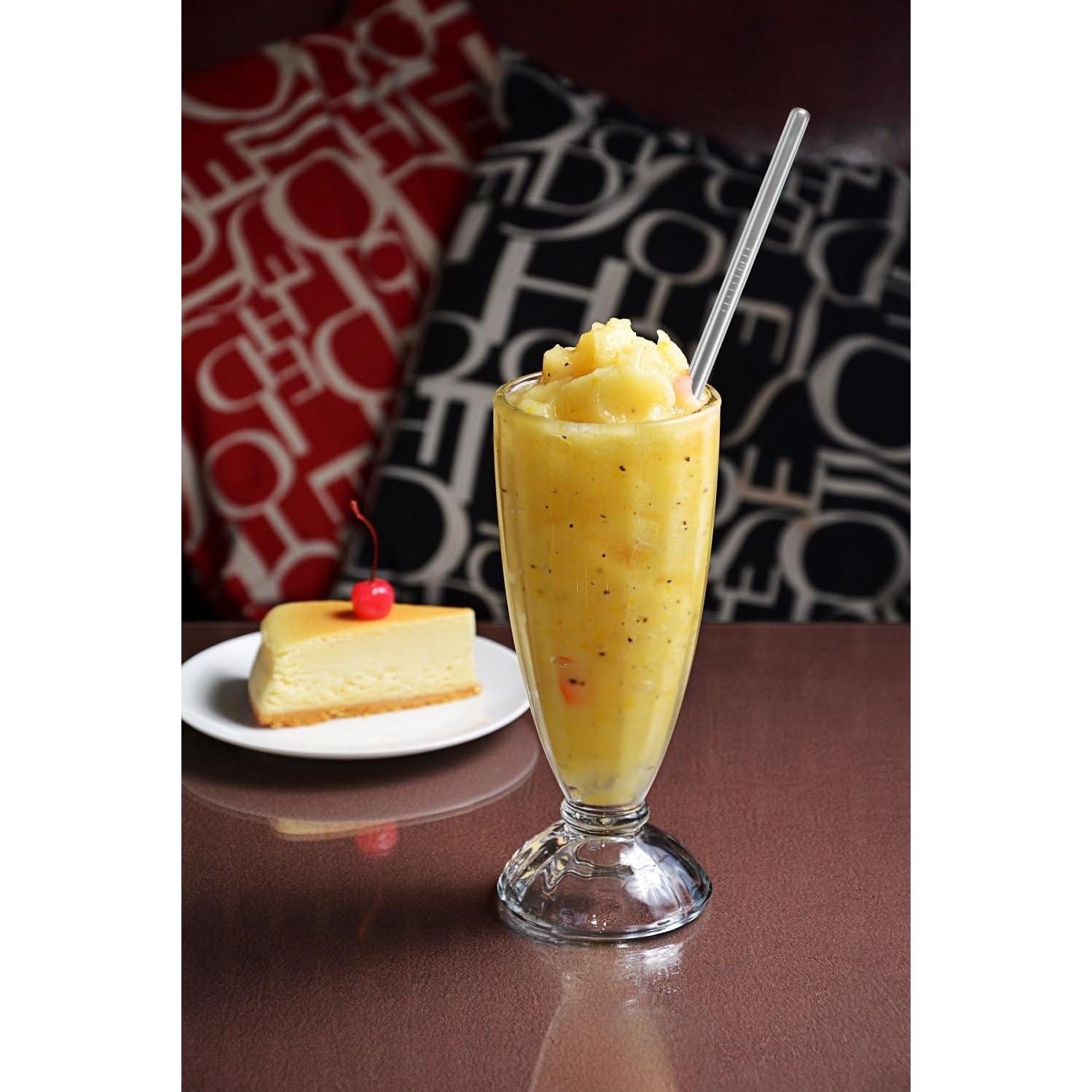 Juego de Popotes de Acero Inoxidable Kichwit 26.67 cm - 8 Unidades