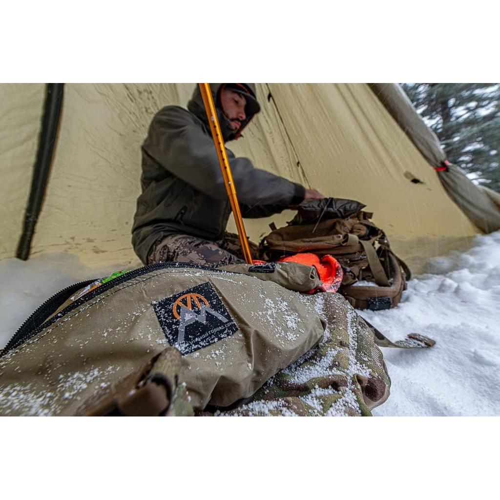 Bolsa de Almacenamiento VIAM Outdoors 5 Piezas Impermeable Marrón