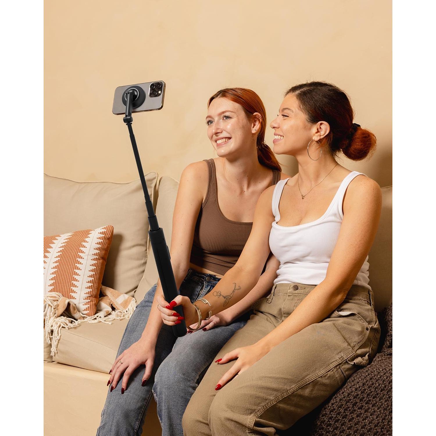 Trípode Magnético Automático KraftGeek para iPhone 66"