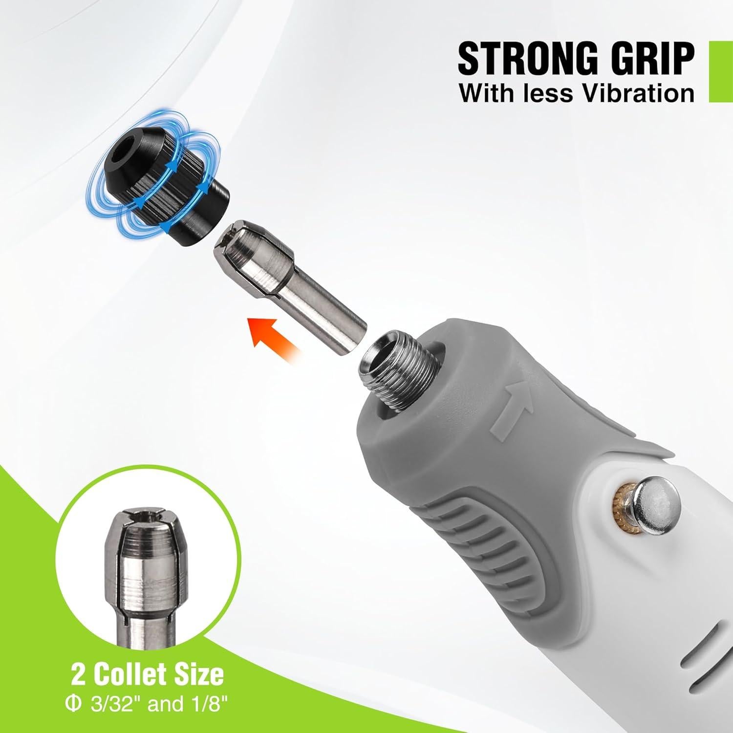 Herramienta Rotativa Inalámbrica Workpro 71 Accesorios 3 Velocidades