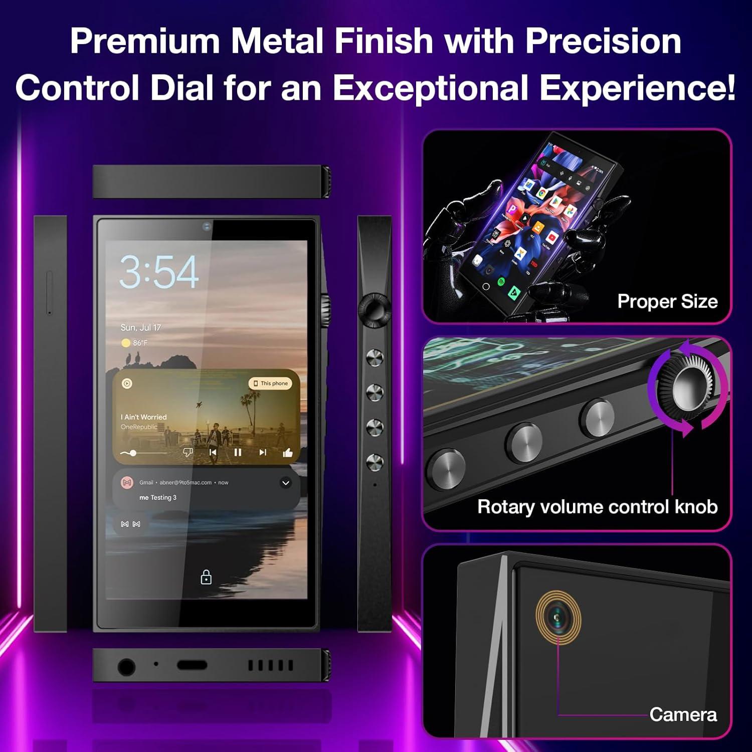 Reproductor MP3 Android 13 YEOODOP 192GB Bluetooth WiFi