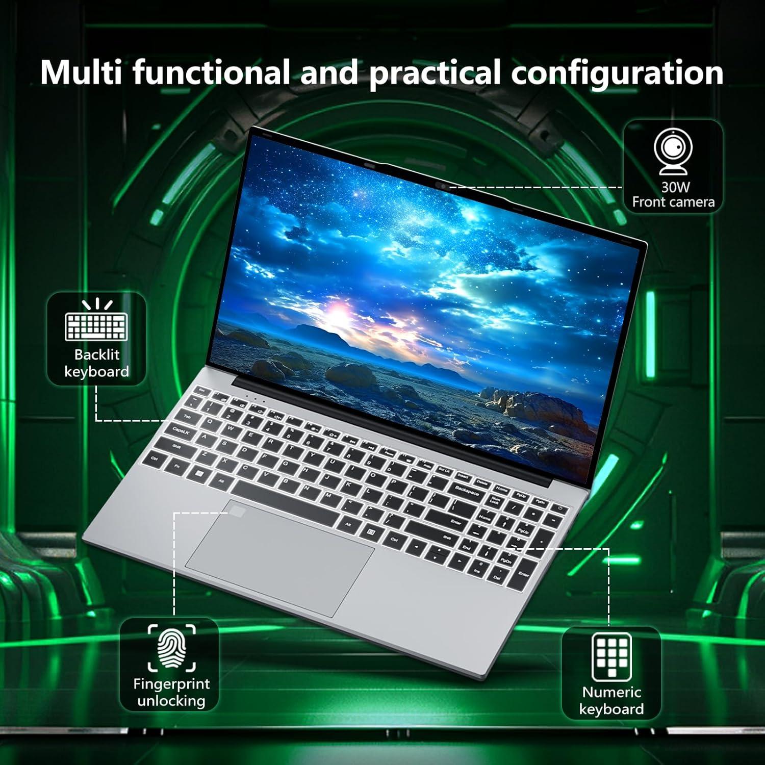 Laptop para Juegos AVENKA UL153, 15.6" FHD, 24GB RAM, 1TB SSD