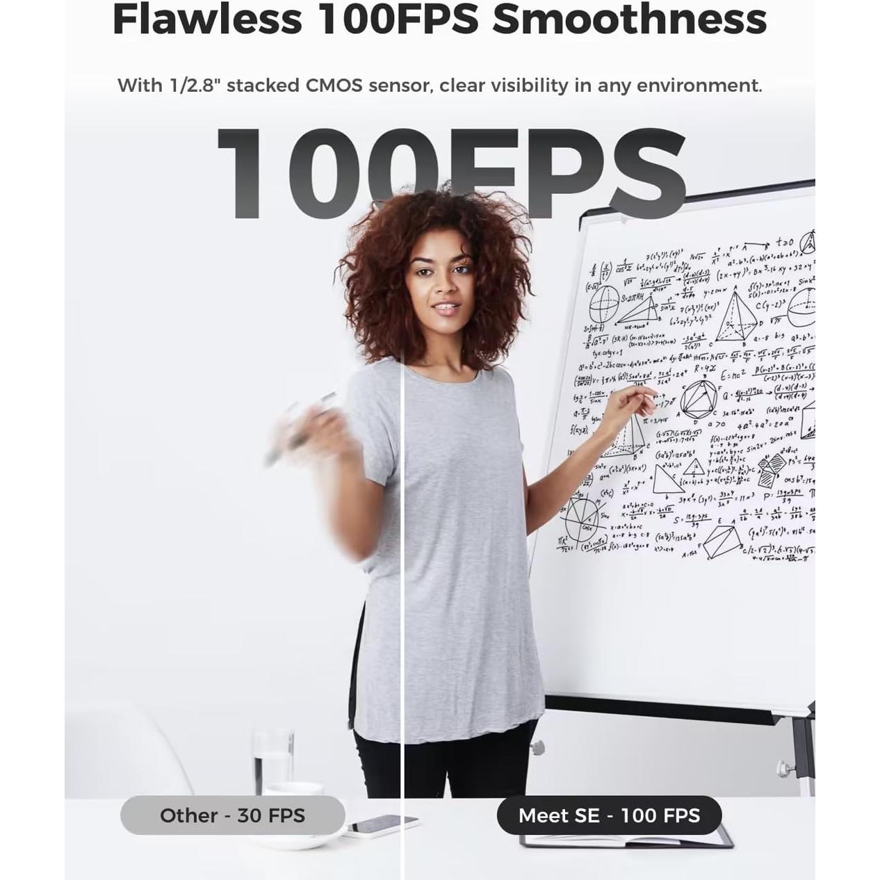 Cámara Web OBSBOT Meet SE 1080p 100FPS Verde con IA