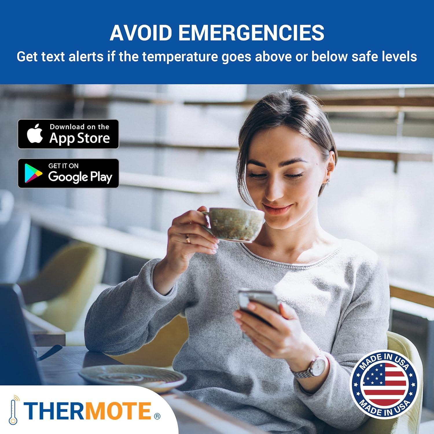 Sensor de Temperatura Inalámbrico Zynect Thermote WiFi IP67