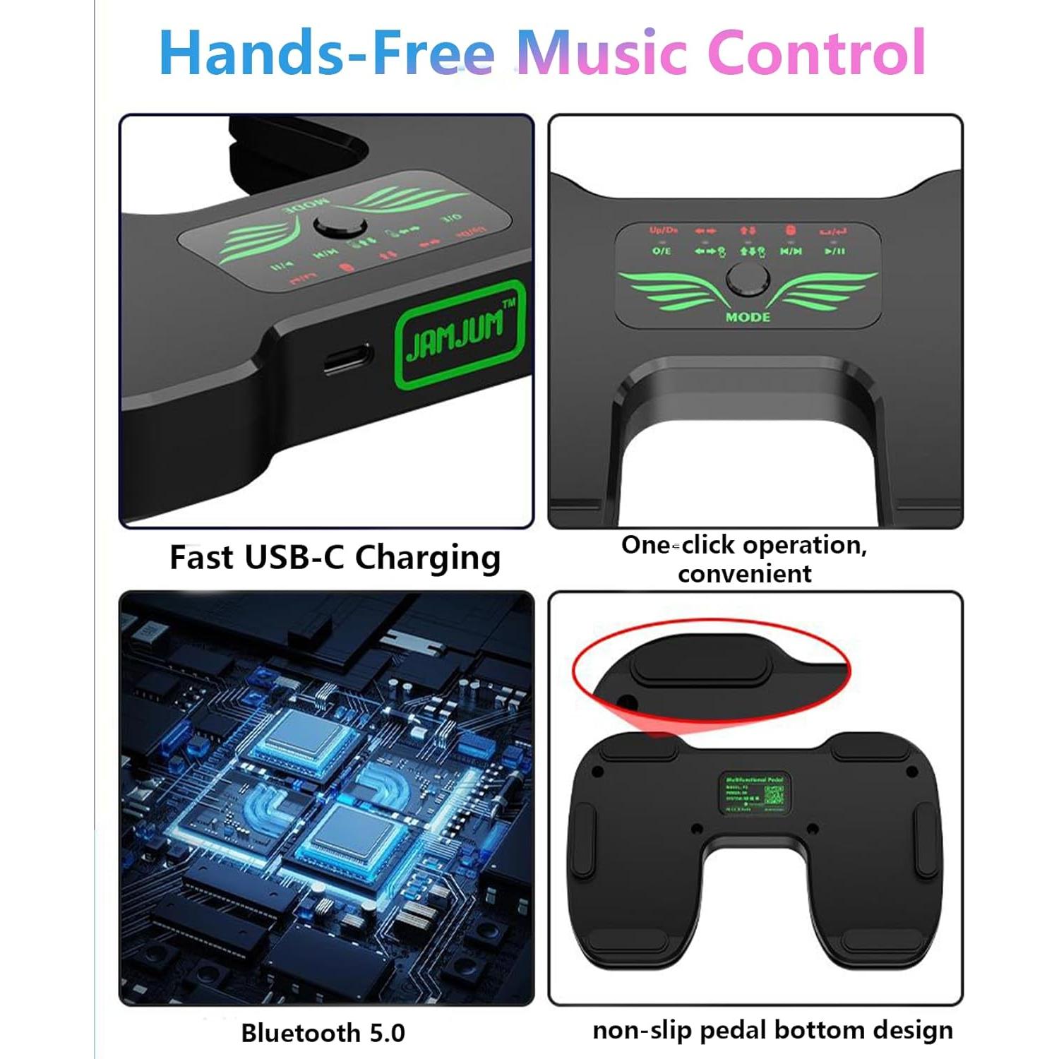 Pasador de Página Inalámbrico Bluetooth Mediorays YF-Page