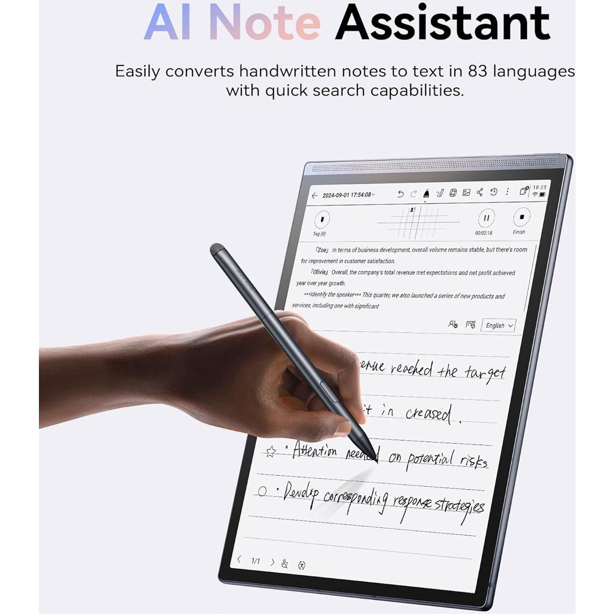 Tableta Digital AINOTE Air 2 - 8.2" con Lápiz y IA