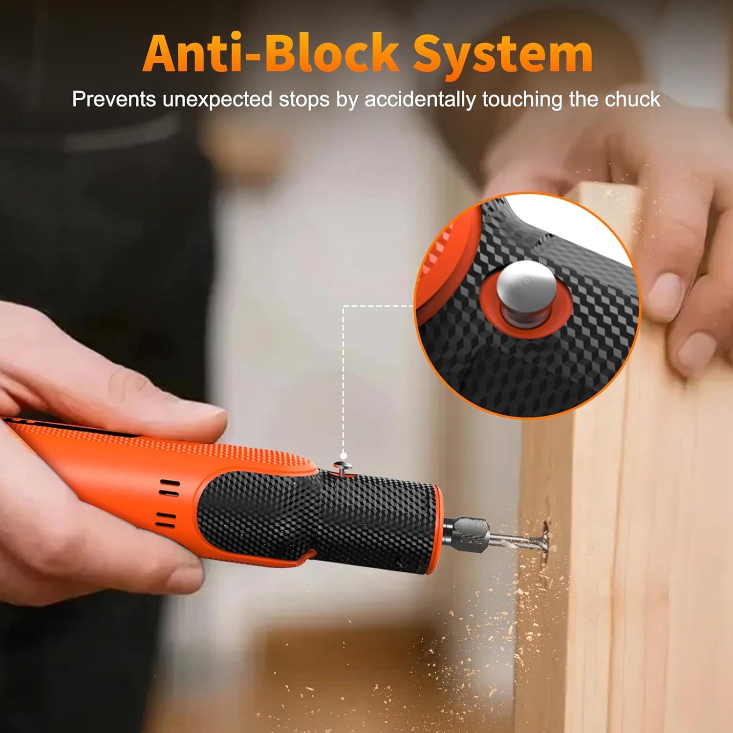 Herramienta Rotativa Inalámbrica WorkBless 8V 103 Accesorios