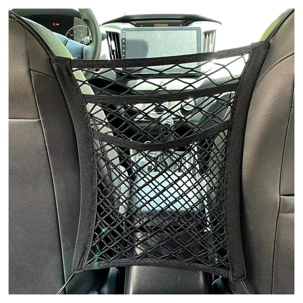 Organizador de Malla para Auto Pincuttee Negro 30x30cm