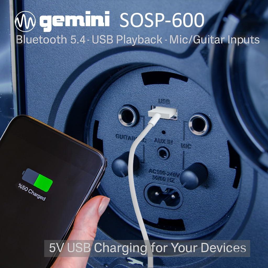 Altavoz Bluetooth Flotante Gemini SoundSplash 300W IP67 24h