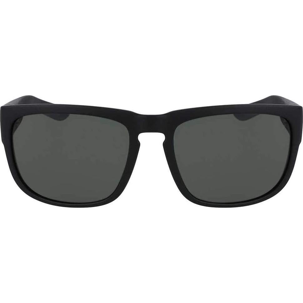 Gafas de sol rectangulares Dragon Rune para hombres - Negro mate
