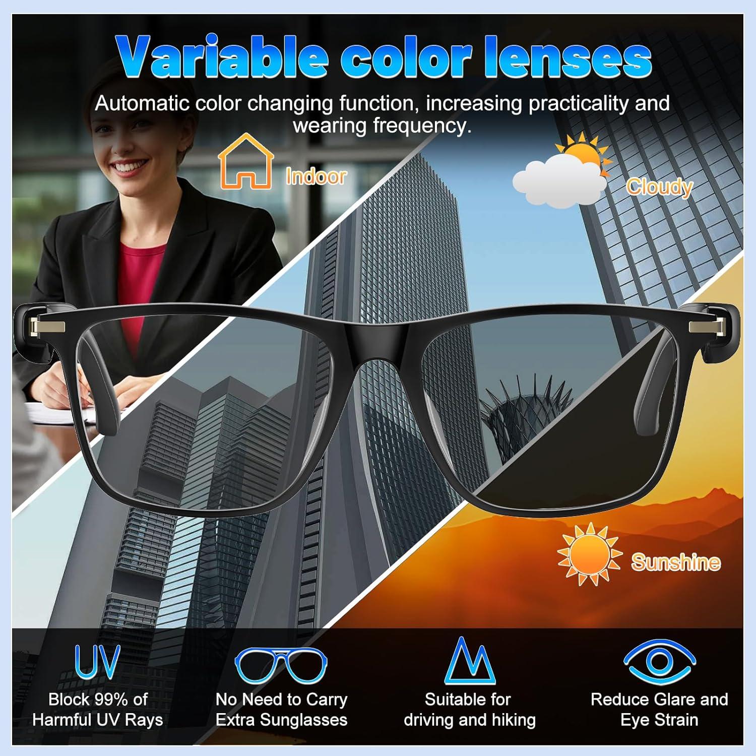 Gafas Inteligentes de Traducción AI Shovira 138 Idiomas Bluetooth