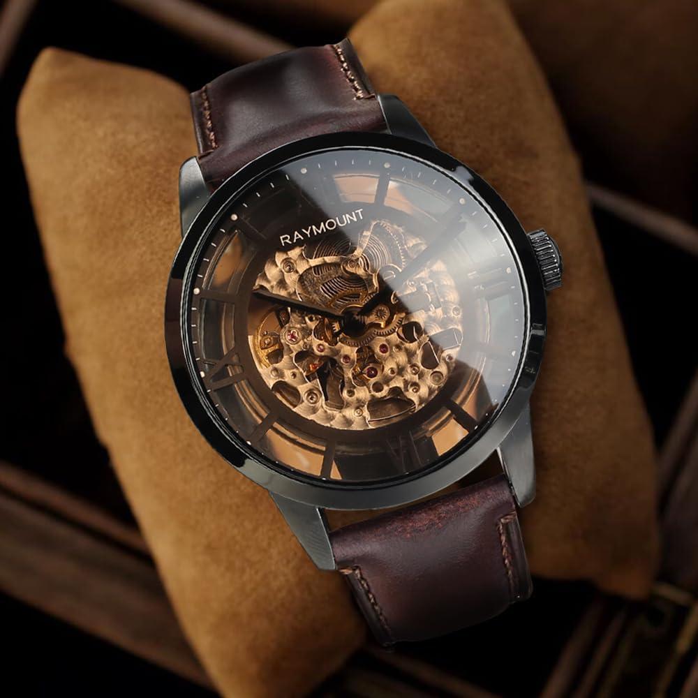 Reloj Automático Hombre FORSINING RM010-9 Esfera Esqueleto Cuero