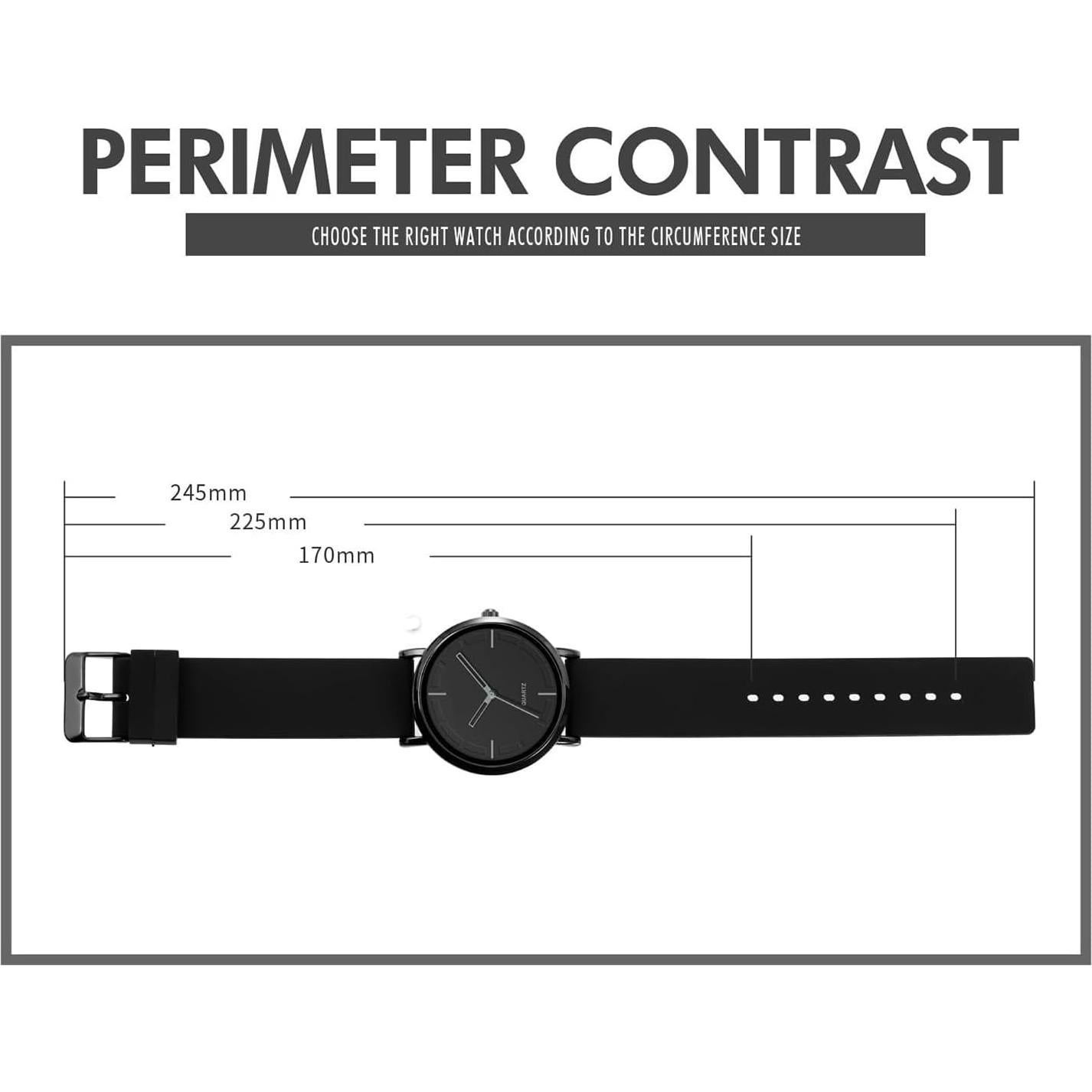 Reloj de Pulsera Analógico Unisex BESTKANG 40.5mm Silicona