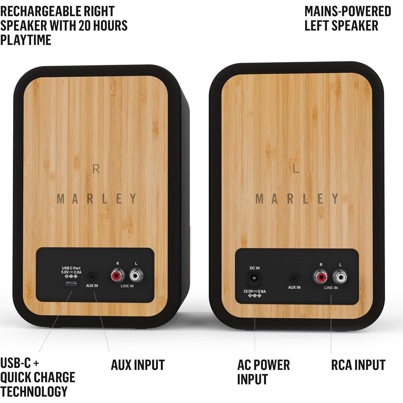Altavoces de Estantería Casa de Marley Get Together Duo Bluetooth
