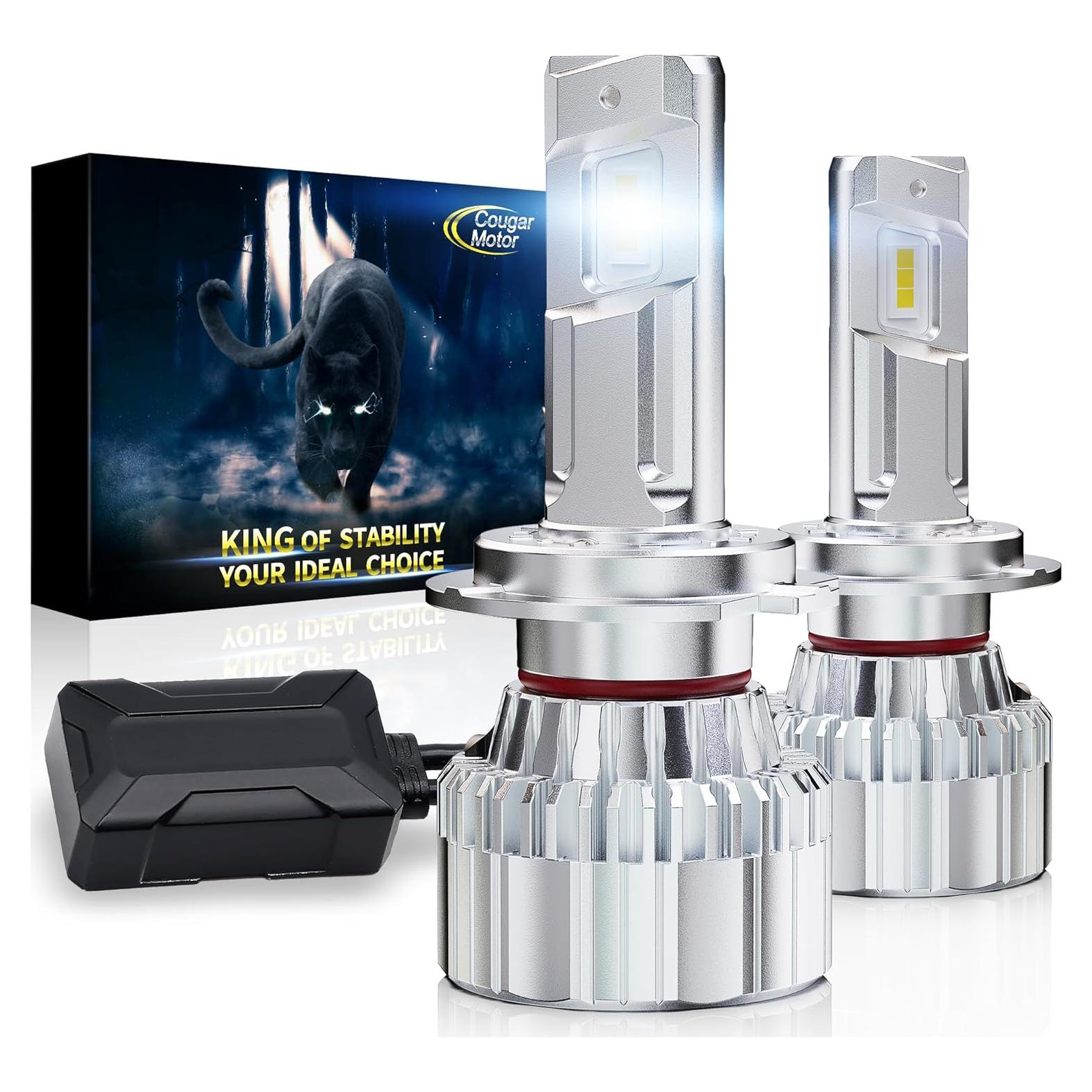 Bombillas de Luz de Niebla H7 Cougar Motor 6500K, Paquete de 2