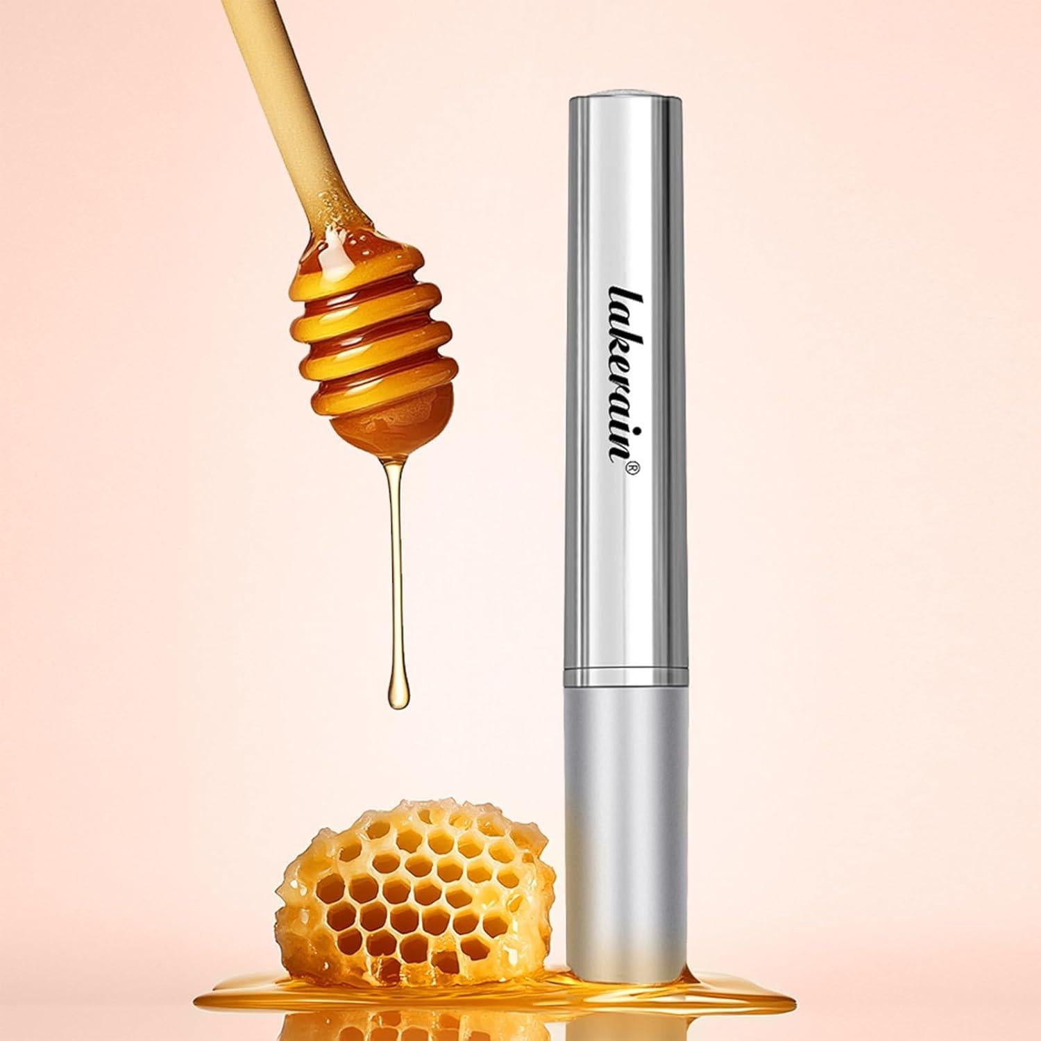 Conjunto 2 Labiales Hidratantes Lakerain - Miel Negro y Rosa