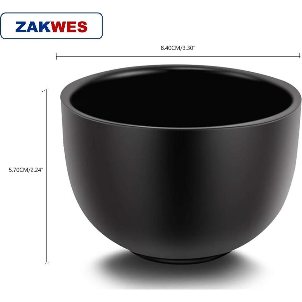 Set de Afeitado 5 en 1 para Hombre - Maquinilla Doble Filo, Brocha, Soporte, 10 Cuchillas, Tazón - Regalo Elegante