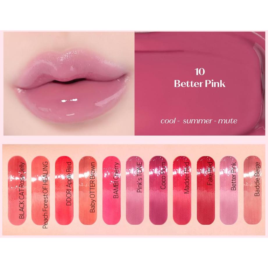 Tinte de Labios ETUDE Over Growy Rosa Mejor 3 g Brillante