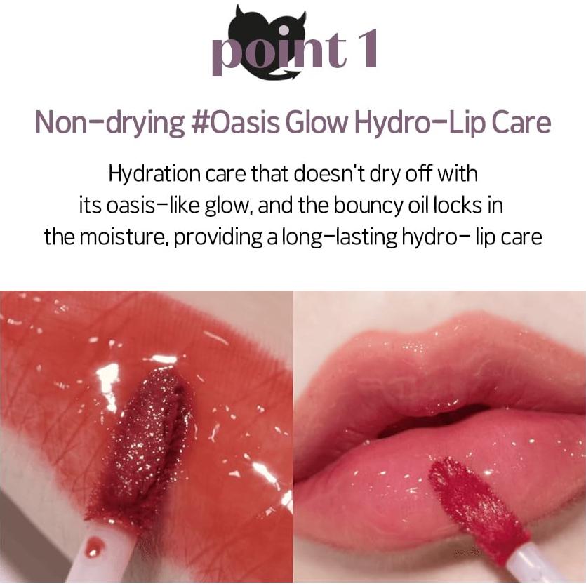 Tinte de Labios ETUDE Over Growy Rosa Mejor 3 g Brillante