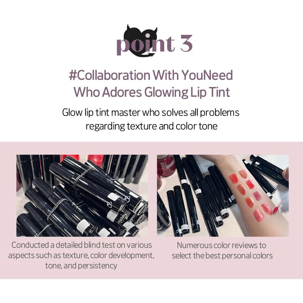 Tinte de Labios ETUDE Over Growy Rosa Mejor 3 g Brillante