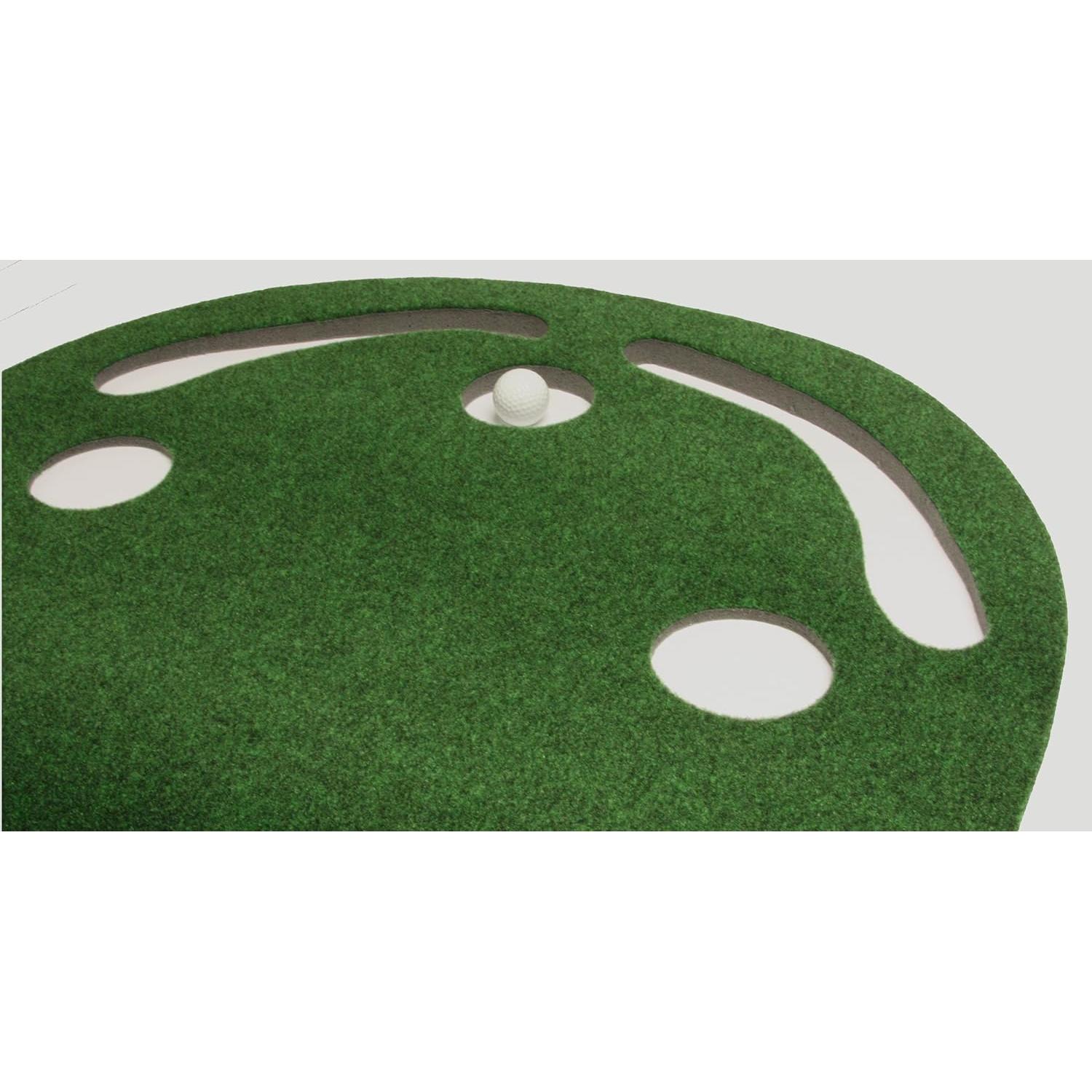 Putting Green de Golf PUTT-A-BOUT 274x91 cm con 3 Copas