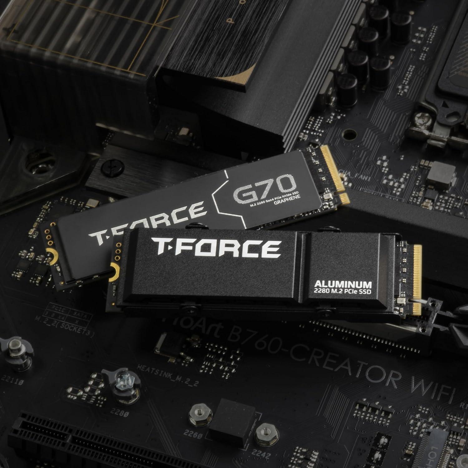 TEAMGROUP G70 PRO 2TB SSD NVMe PCIe Gen4x4 para PS5