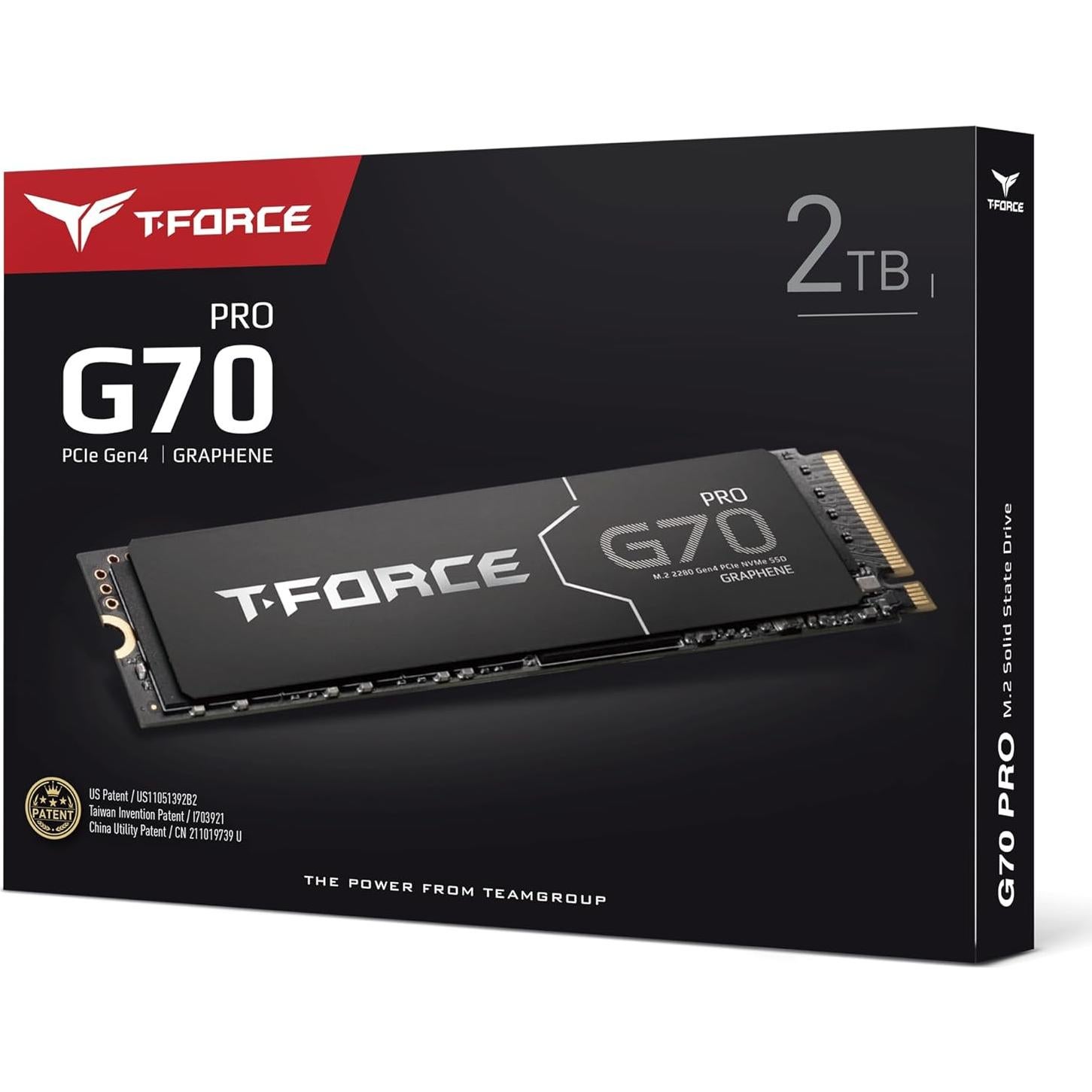 TEAMGROUP G70 PRO 2TB SSD NVMe PCIe Gen4x4 para PS5