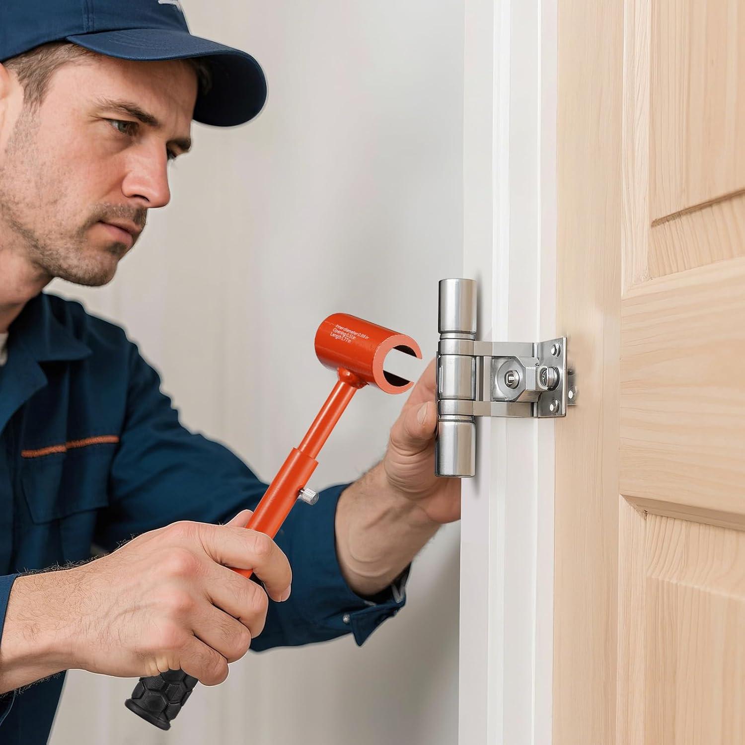 Juego de Llave de Ajuste de Espacio de Bisagra Dirnatel Naranja