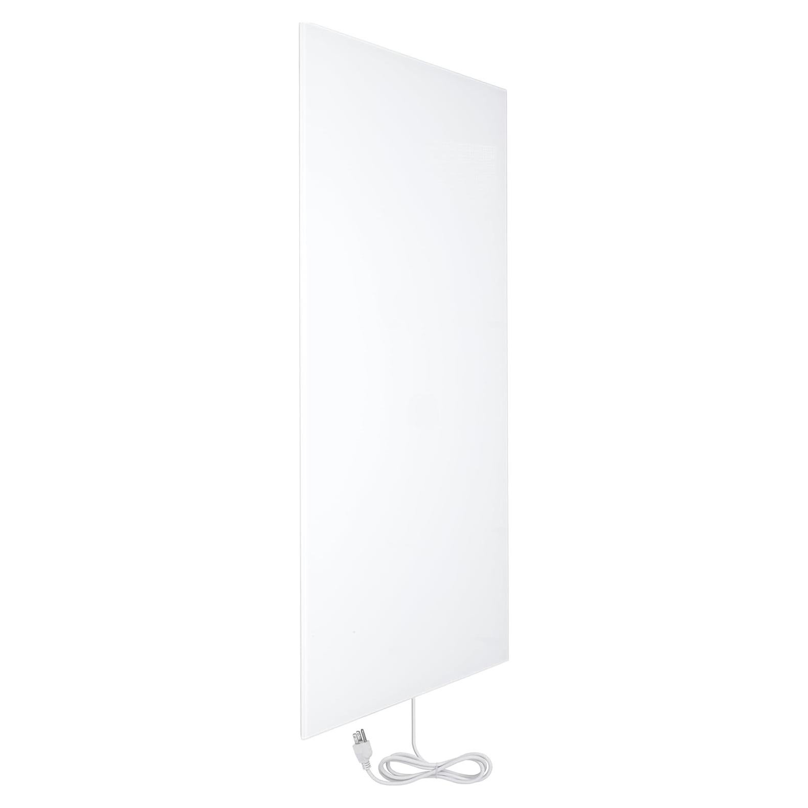 Calentador de Panel Radiante WarmlyYours 800W Vidrio Blanco 61x119cm